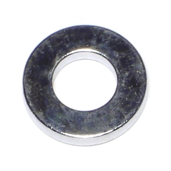 Midwest Fastener Round Spacer, Chrome Steel, 1/8 in Overall Lg, 3/8 in Inside Dia, 5 PK 74261 - main